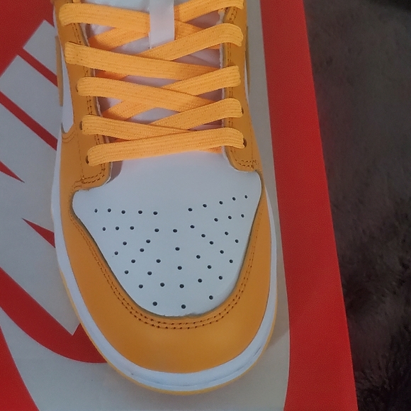 Orange and white Nike dunks Make an Offer - Picture 2 of 5